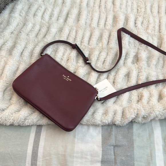 Kate Spade maroon cross body BRAND NEW - Picture 4 of 4